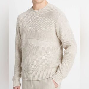 Vince Men's Desert Scape Crew Neck Sweater Size Large